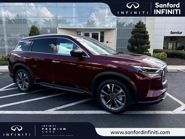 new 2025 INFINITI QX60 car, priced at $57,183