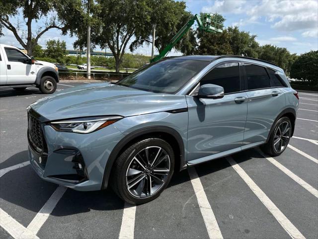 used 2024 INFINITI QX50 car, priced at $38,750