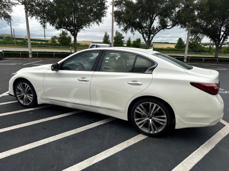 new 2024 INFINITI Q50 car, priced at $52,031