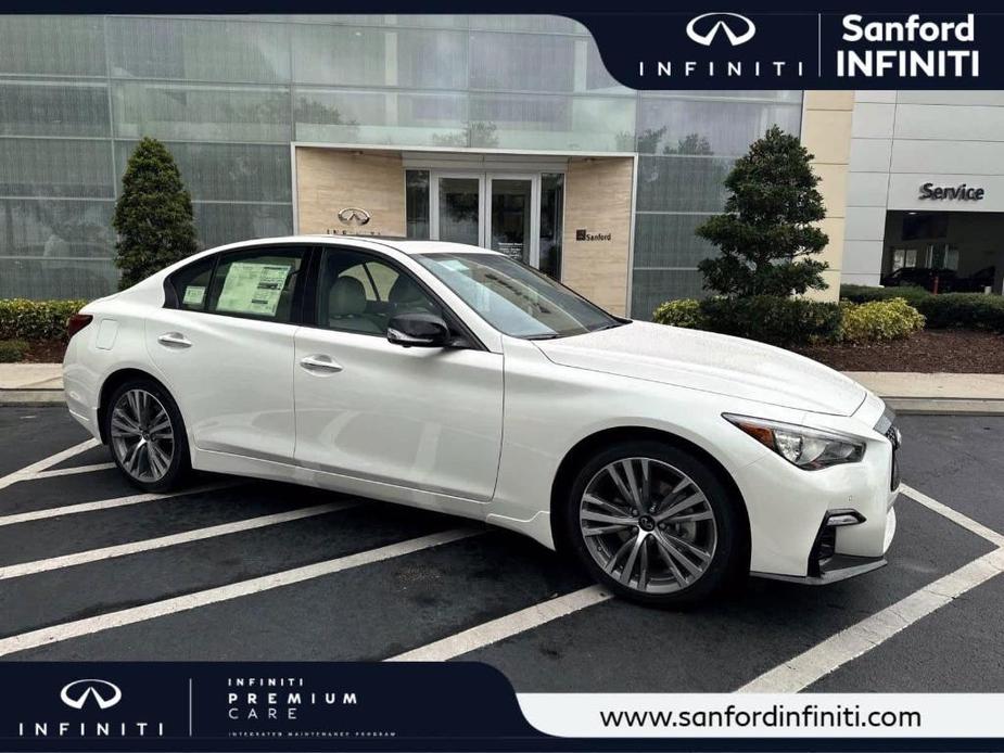 new 2024 INFINITI Q50 car, priced at $52,031