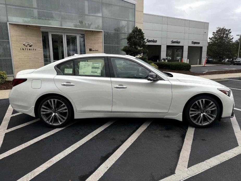 new 2024 INFINITI Q50 car, priced at $52,031