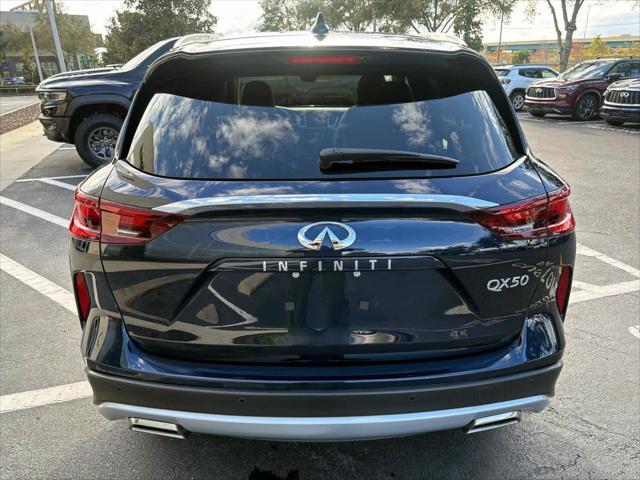 used 2024 INFINITI QX50 car, priced at $36,900