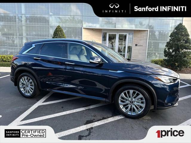 used 2024 INFINITI QX50 car, priced at $36,900