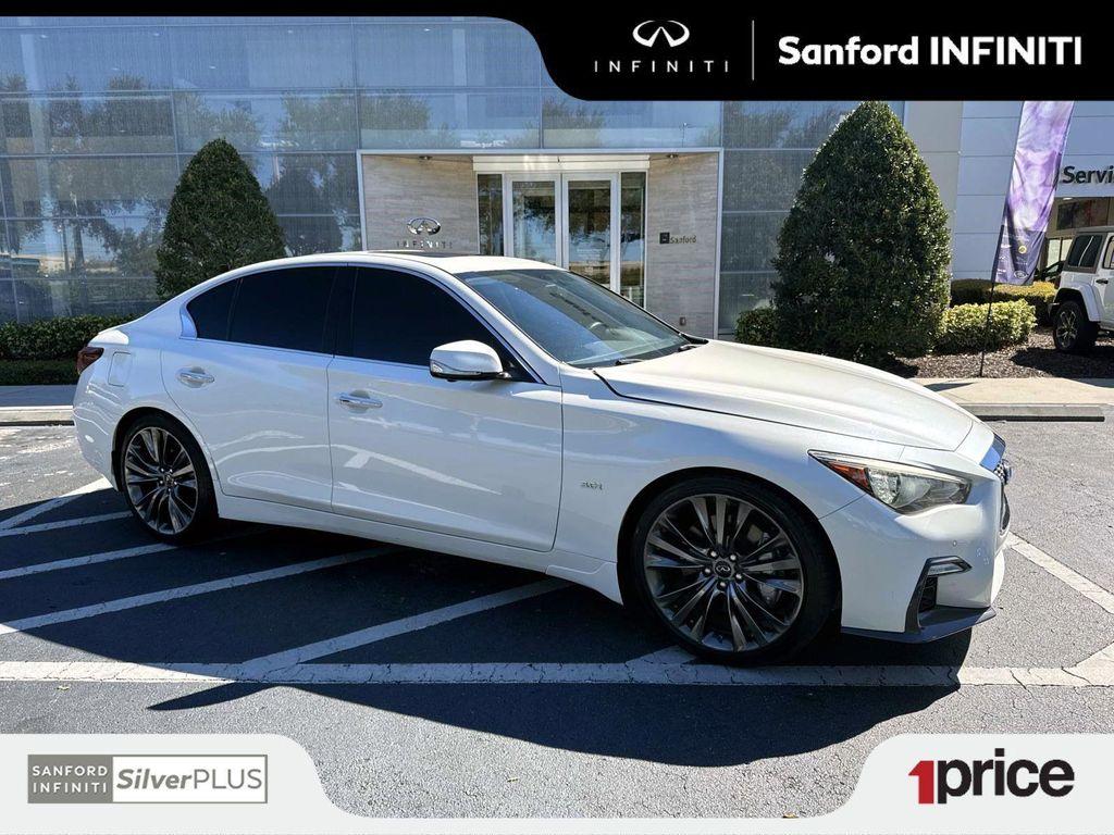 used 2019 INFINITI Q50 car, priced at $18,555