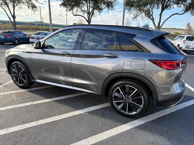 new 2025 INFINITI QX50 car, priced at $52,056