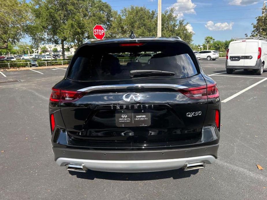 used 2024 INFINITI QX50 car, priced at $39,900