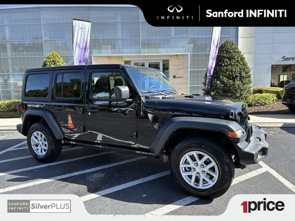 used 2023 Jeep Wrangler car, priced at $27,555