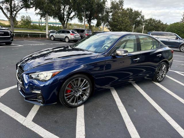 used 2021 INFINITI Q50 car, priced at $36,750