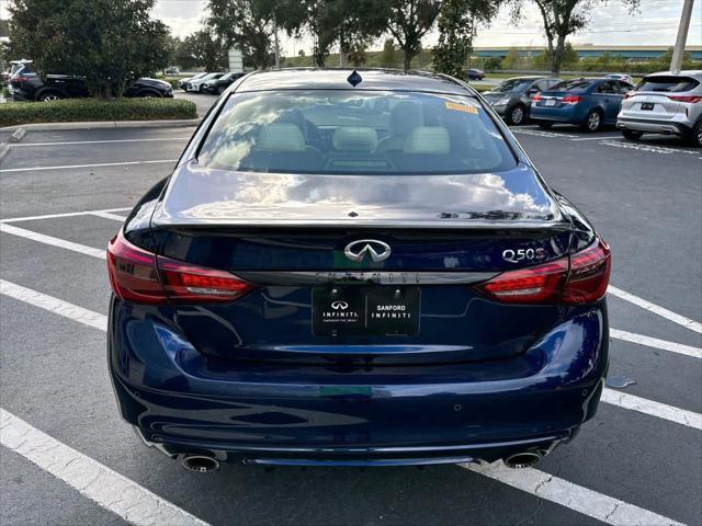 used 2021 INFINITI Q50 car, priced at $36,750