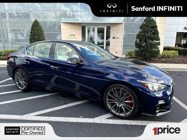 used 2021 INFINITI Q50 car, priced at $36,900