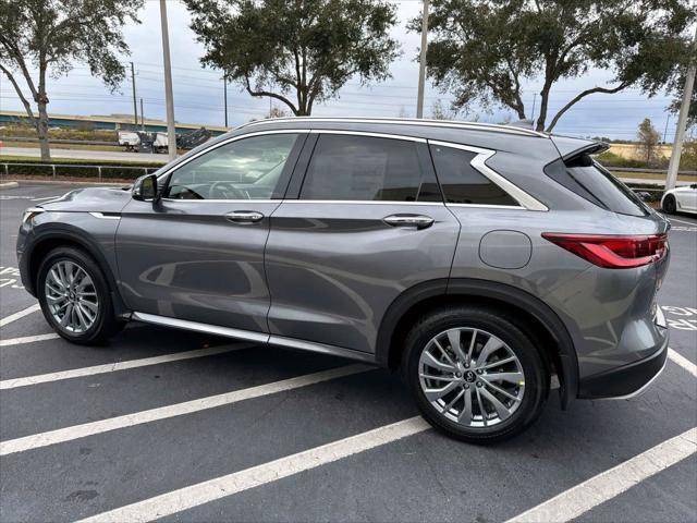 new 2025 INFINITI QX50 car, priced at $46,972