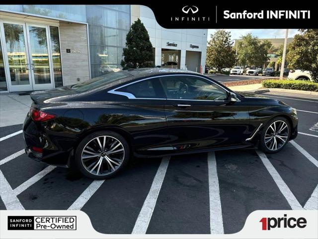 used 2022 INFINITI Q60 car, priced at $33,900