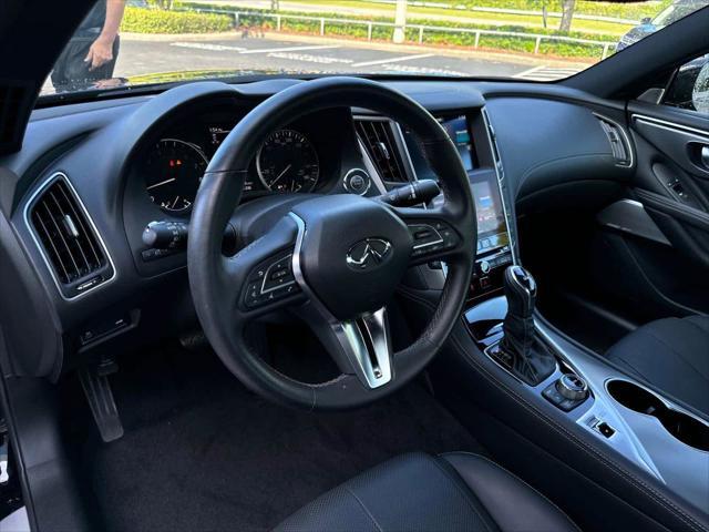 used 2022 INFINITI Q60 car, priced at $33,900