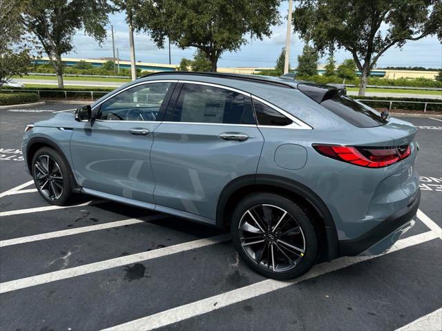 new 2025 INFINITI QX55 car, priced at $55,406