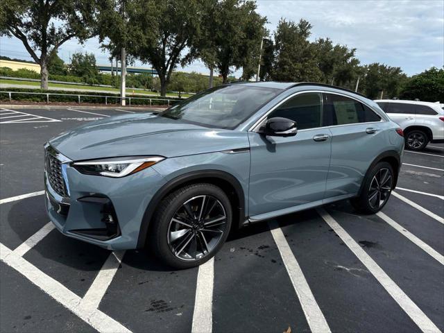 new 2025 INFINITI QX55 car, priced at $55,406