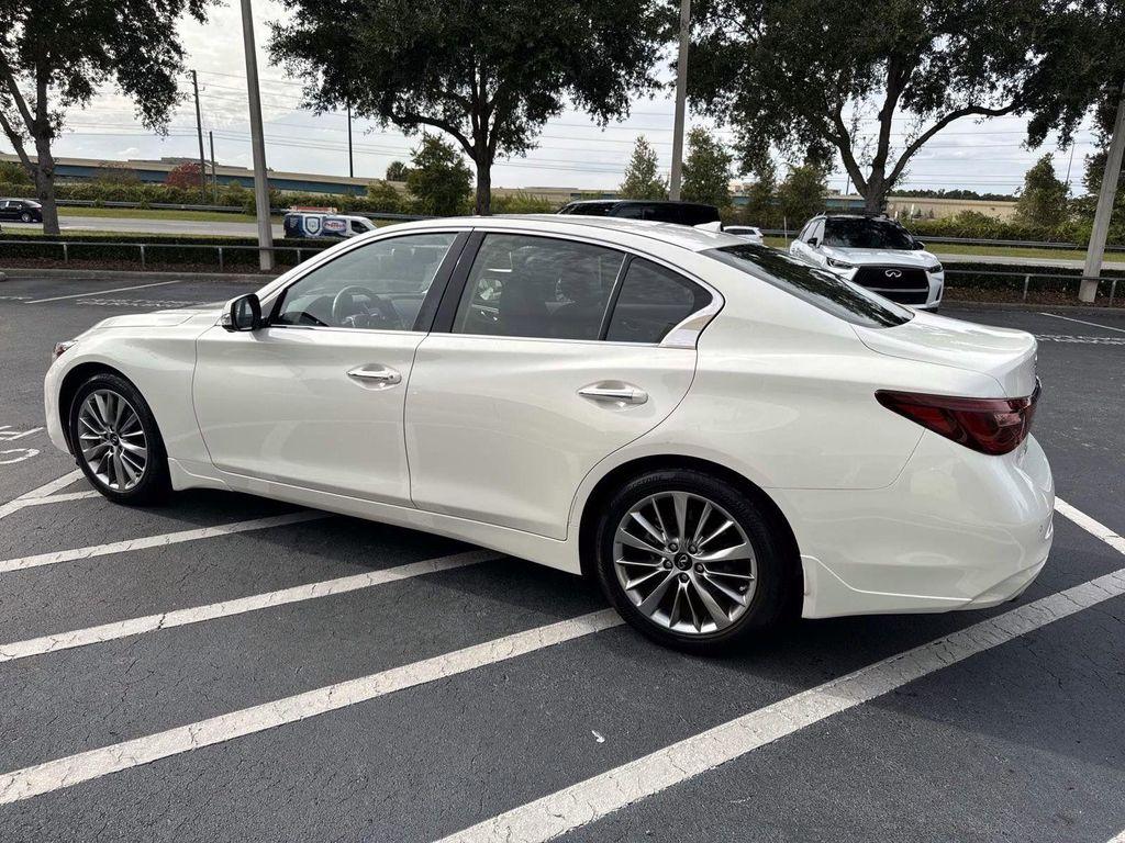 used 2022 INFINITI Q50 car, priced at $29,200