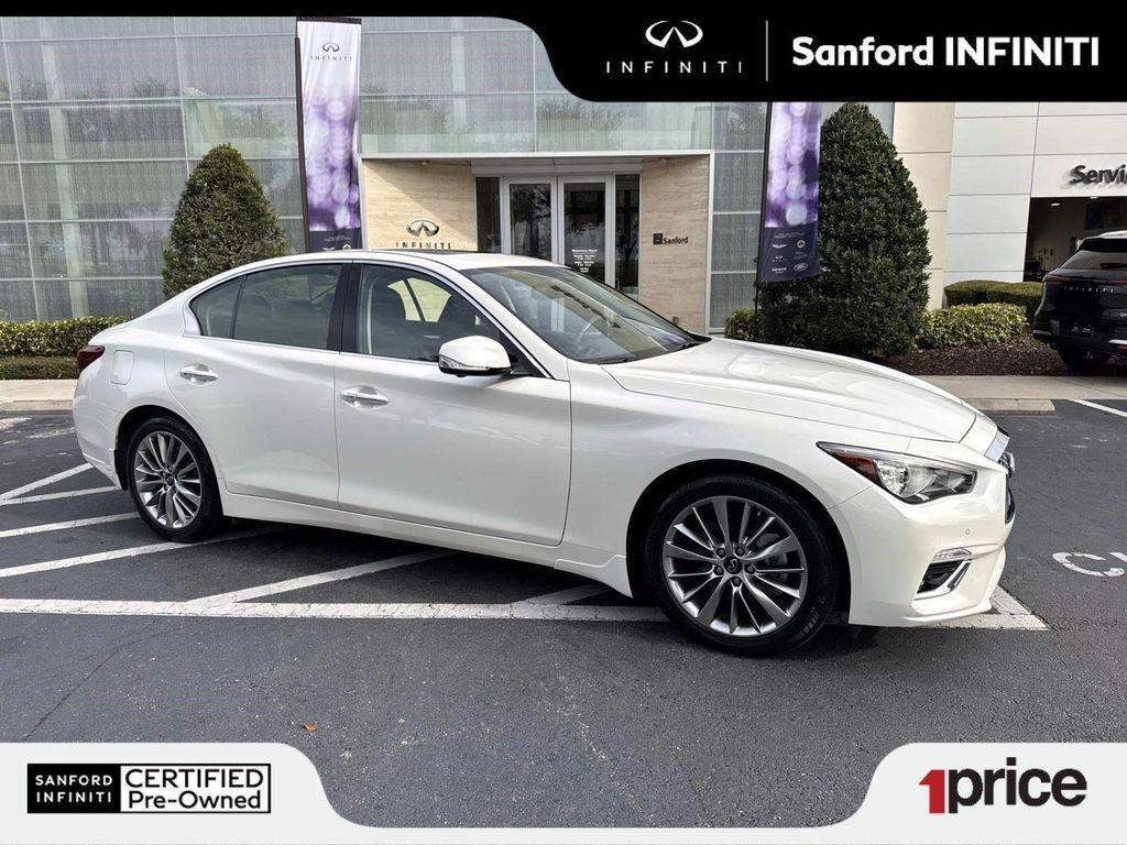 used 2022 INFINITI Q50 car, priced at $29,200