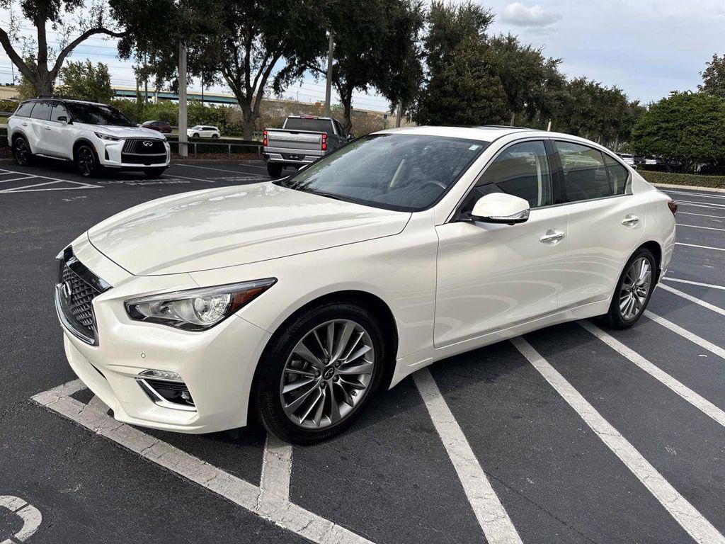 used 2022 INFINITI Q50 car, priced at $29,200