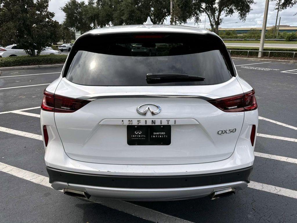used 2022 INFINITI QX50 car, priced at $24,100