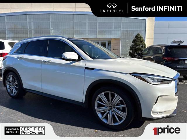 used 2021 INFINITI QX50 car, priced at $28,900