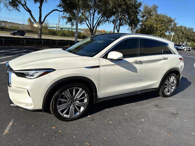 used 2021 INFINITI QX50 car, priced at $28,900