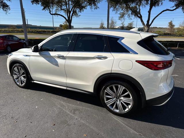 used 2021 INFINITI QX50 car, priced at $28,900