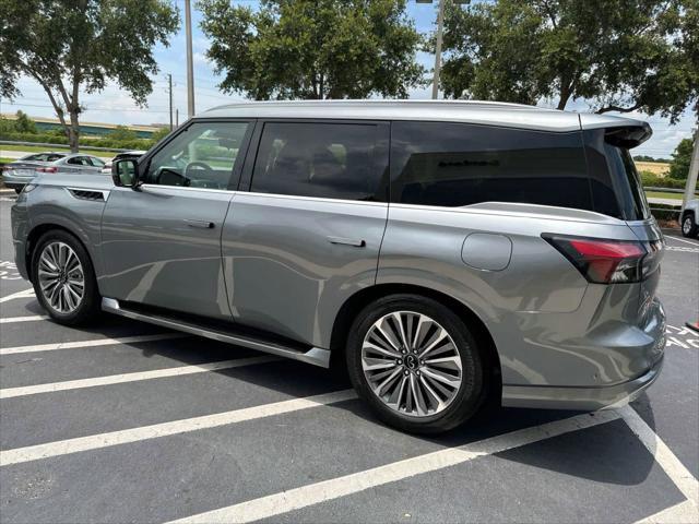used 2025 INFINITI QX80 car, priced at $81,900