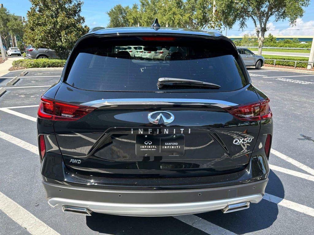 new 2025 INFINITI QX50 car, priced at $44,662