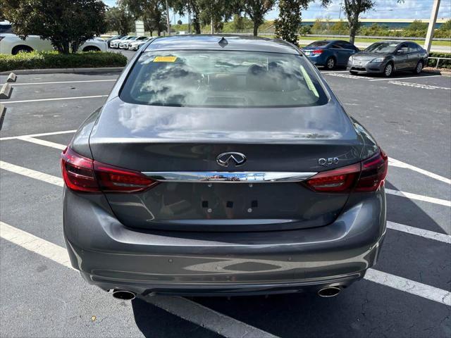 used 2024 INFINITI Q50 car, priced at $34,900