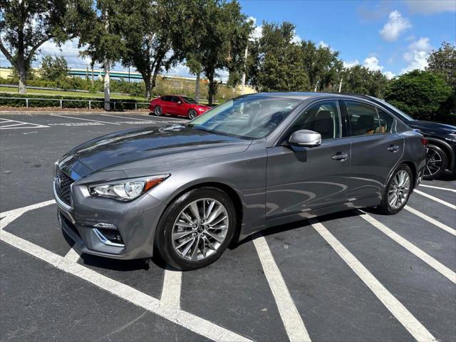 used 2024 INFINITI Q50 car, priced at $34,900