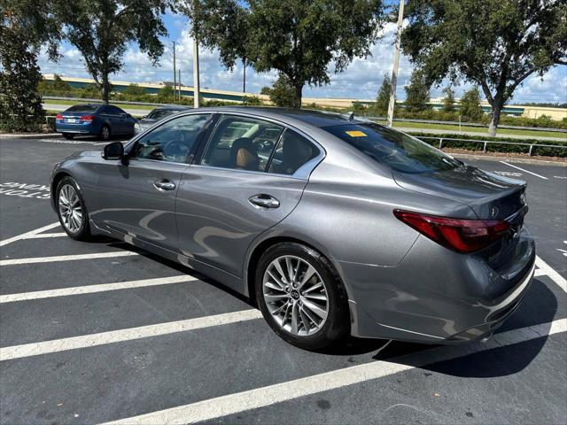 used 2024 INFINITI Q50 car, priced at $34,900