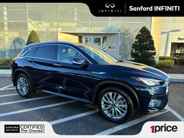 used 2024 INFINITI QX50 car, priced at $37,500