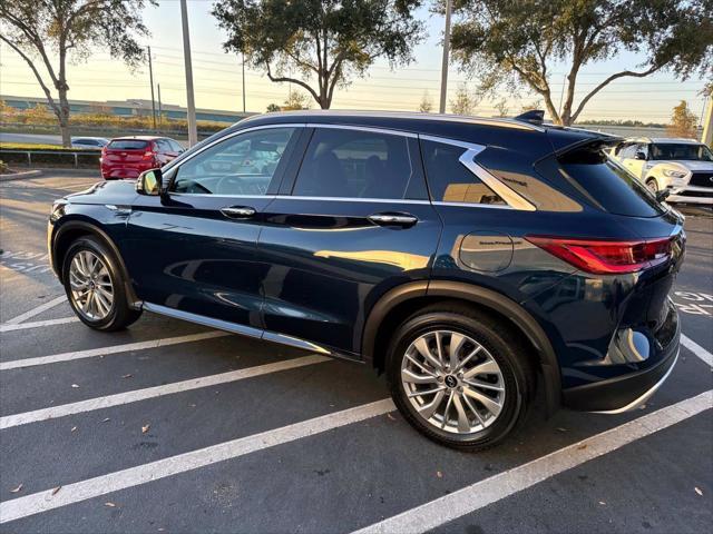 used 2024 INFINITI QX50 car, priced at $37,500