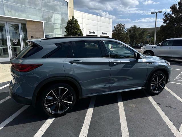 new 2025 INFINITI QX50 car, priced at $52,450