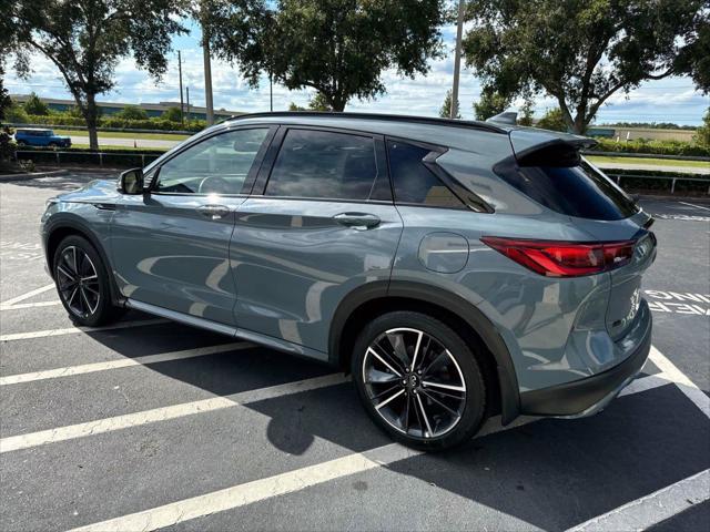 new 2025 INFINITI QX50 car, priced at $52,450