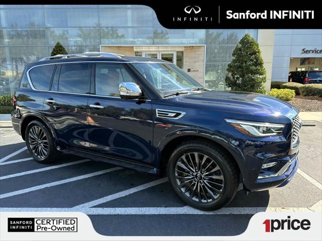 used 2024 INFINITI QX80 car, priced at $61,900