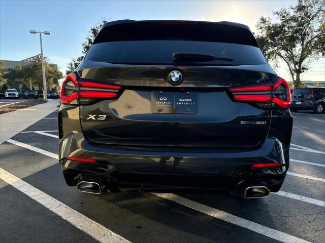 used 2023 BMW X3 car, priced at $33,700