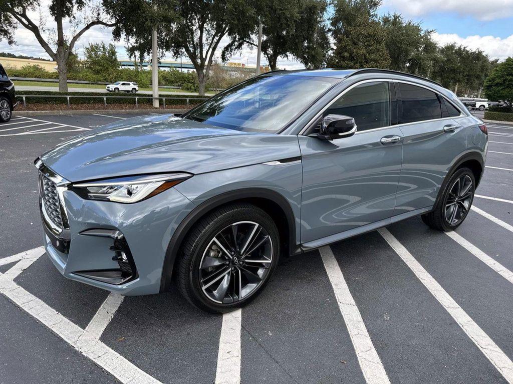 used 2025 INFINITI QX55 car, priced at $38,880