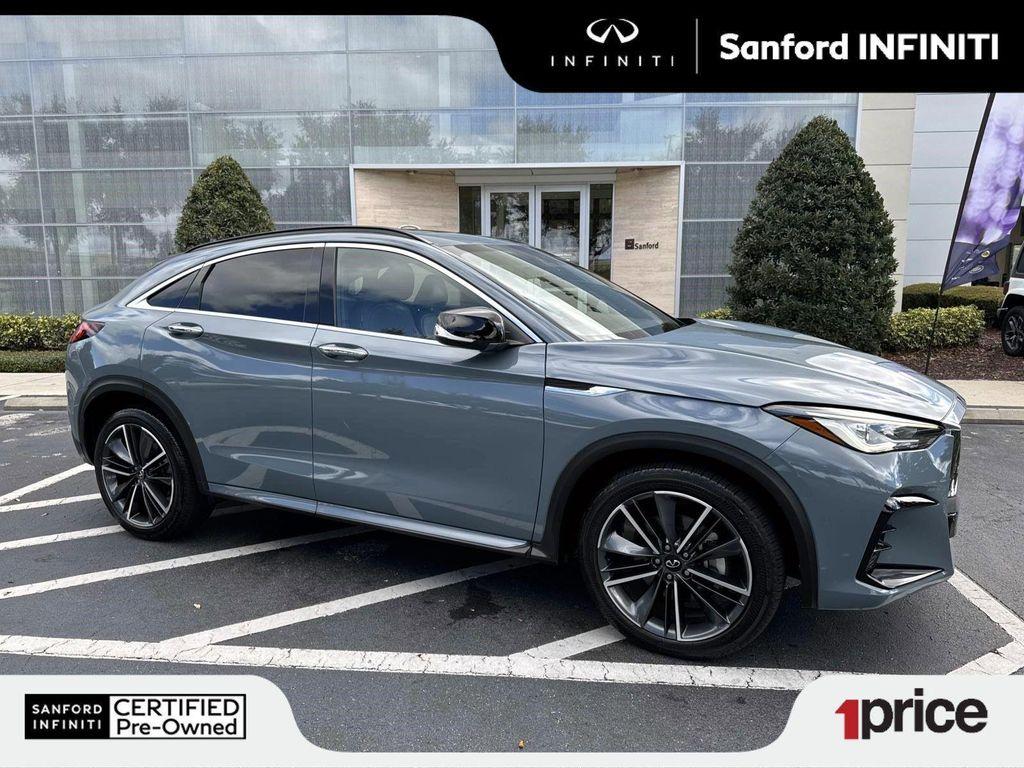 used 2025 INFINITI QX55 car, priced at $38,880