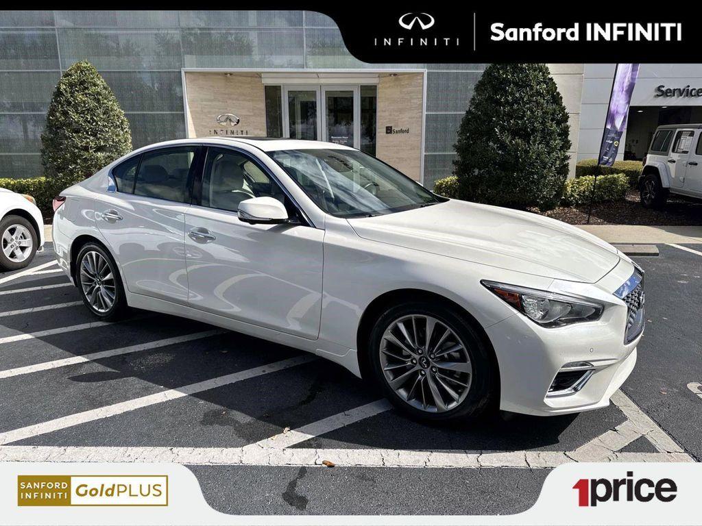 used 2023 INFINITI Q50 car, priced at $32,888