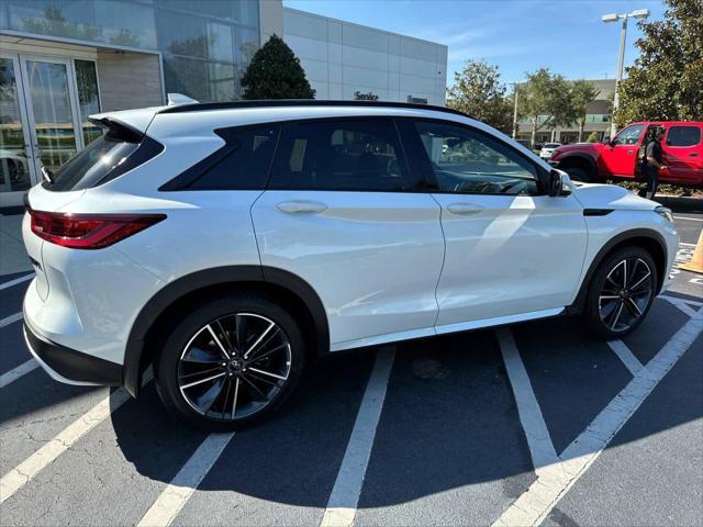 new 2025 INFINITI QX50 car, priced at $52,987