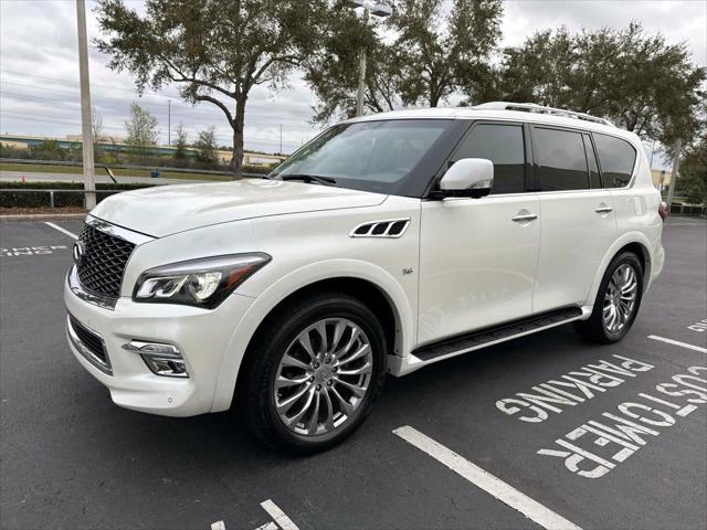 used 2017 INFINITI QX80 car, priced at $14,900