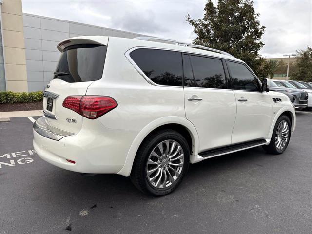 used 2017 INFINITI QX80 car, priced at $14,900