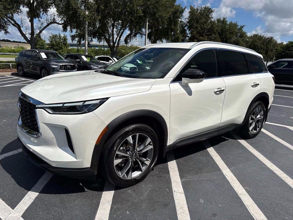 used 2025 INFINITI QX60 car, priced at $43,400