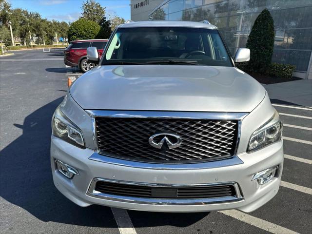 used 2017 INFINITI QX80 car, priced at $17,750