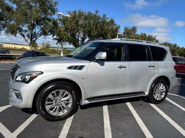 used 2017 INFINITI QX80 car, priced at $17,750