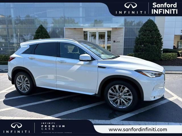 new 2025 INFINITI QX50 car, priced at $48,523