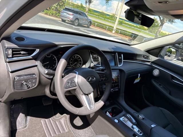 new 2025 INFINITI QX50 car, priced at $48,523
