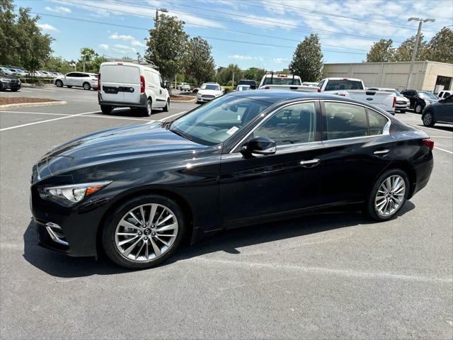 new 2024 INFINITI Q50 car, priced at $42,831