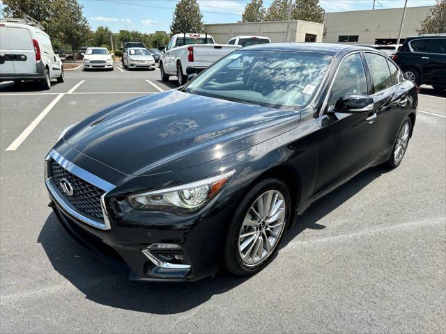 new 2024 INFINITI Q50 car, priced at $42,831